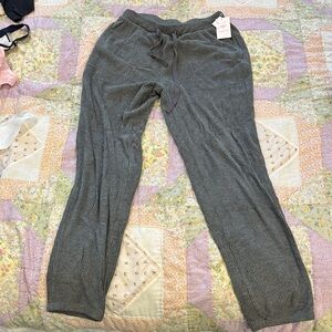 Auden Ribbed Lounge Pants in Gray